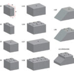 Interlocking concrete blocks dimensions